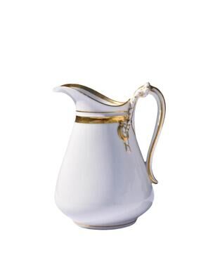 Charles Field Haviland Gilded Porcelain Creamer